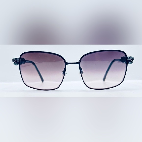 Roberto Steffani RS 34 Black Square Sunglasses Frames Only - Picture 3 of 8